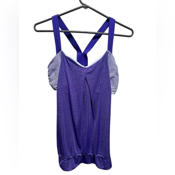 Lululemon Rest Less Tank Heathered Bruised Berry purple - Picture 8 of 11
